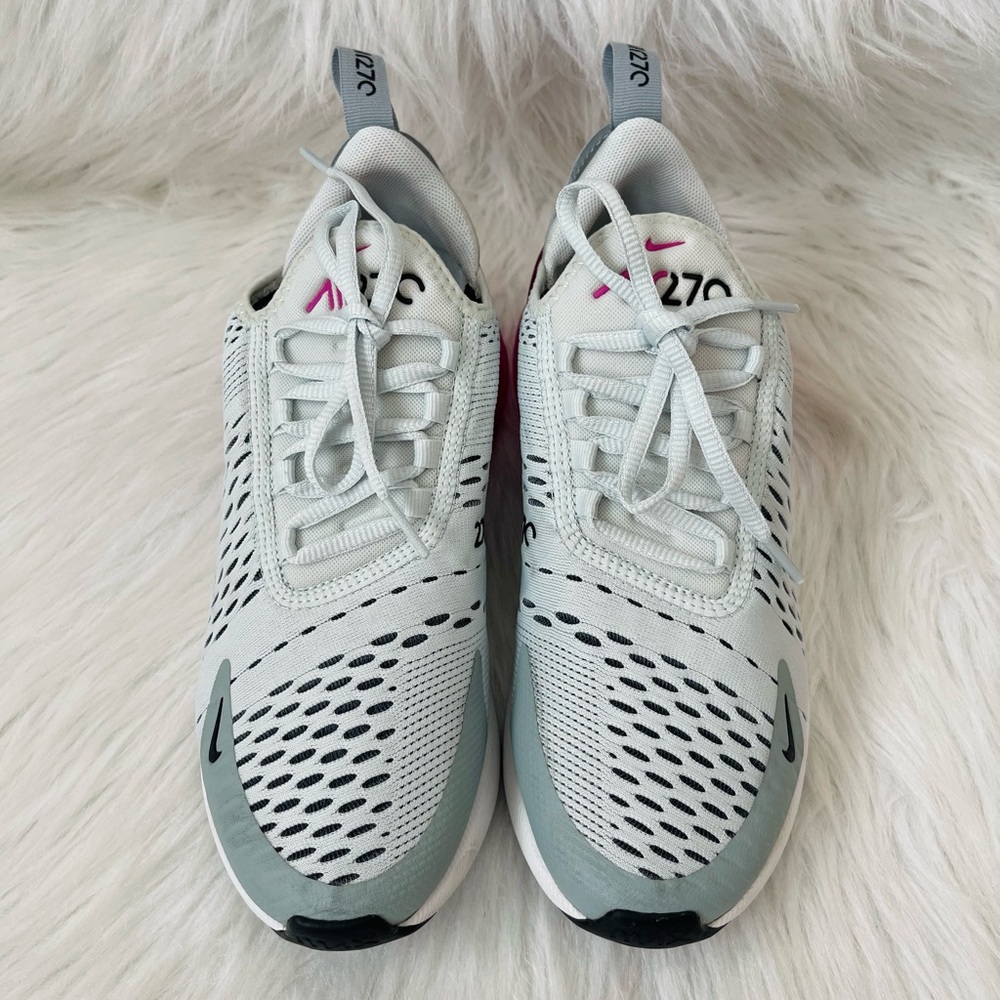 Nike Women's Gray and Pink Sneakers
